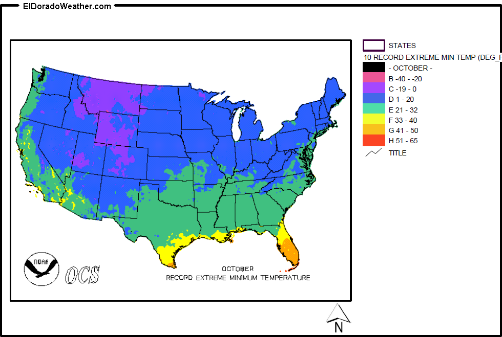 United States Yearly Monthly Record Extreme Minimum Temperatures 4428